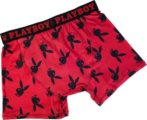 Playboy Men's 4-Pack Everyday Athletic Boxer Briefs with Soft Brushed Fabric Sizes S, M, L & XL in Saudi Arabia