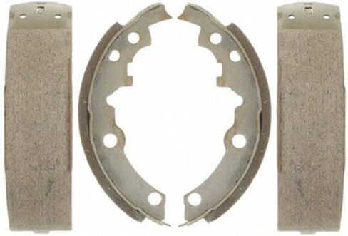 ACDelco Silver 14553B Bonded Rear Drum Brake Shoe Set in Saudi Arabia