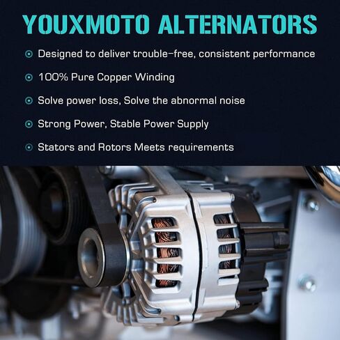 Alternator 2.4 2.4L for Toyota Camry 2007-2009, Corolla (ONLY FIT XRS 2.4L) 2009 2010, Matrix 2009-2013, for Scion xB 2008-2015, for Pontiac Vibe 2009, 400-52167R, 27060-0H110, 27060-0H111 in Saudi Arabia