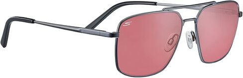 Serengeti Men's Aitkin Rectangular Sunglasses in Saudi Arabia