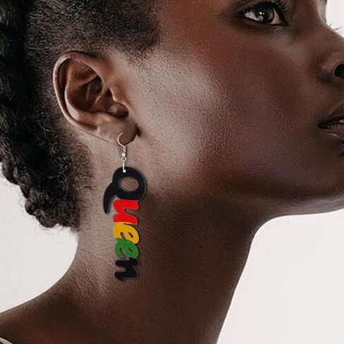 Juneteenth Outfit for Women African Jewelry Sets Juneteenth Earrings Bracelets Necklace Set for Black Women Juneteenth 1865 Earrings Juneteenth Shirts Women Accessories in Saudi Arabia