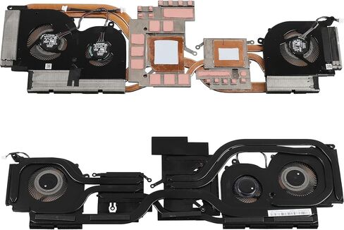 CPU+GPU Cooling Fan with Heatsink for MSI GS66 Stealth (Intel 10th Gen, GeForce RTX 30 Series) 10UG 10UH 10UE MS-16V3 E322500770A87Y1L (Not for RTX 20 Series and Intel 11th Gen,12th Gen) in Saudi Arabia