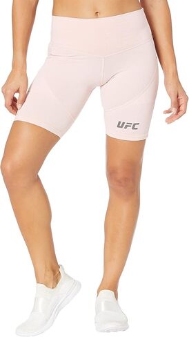 UFC 9" Extreme Workout Shorts for Women – Mid-Rise Waistline – Left Media Pocket – Exposed Seams - Polyester in Saudi Arabia