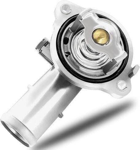 مجموعة مبيت ترموستات تبريد المبرد من الألومنيوم لسيارة دودج دورانجو 2011-2014 3.6L لسيارة دودج جراند كارافان 2011-2017 يستبدل 5184570AH in Kuwait