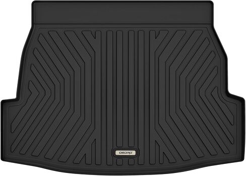 OEDRO Floor Mats Set Compatible with 2019-2024 Toyota RAV4 (Include Hybrid), Unique Black All Weather Protection Car Mats TPE Accessories in Saudi Arabia