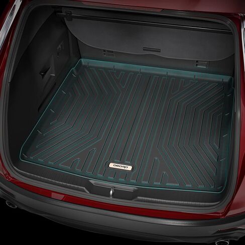 OEDRO Floor Mats Set Compatible with 2019-2024 Toyota RAV4 (Include Hybrid), Unique Black All Weather Protection Car Mats TPE Accessories in Saudi Arabia