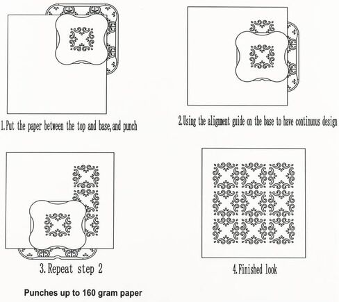 Cady Craft Punch unrestricted Paper Punch Success Tools Paper Punches Anywhere (XL Flower NO.3) in Saudi Arabia
