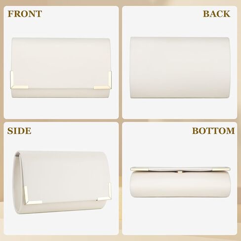 حقيبة كلاتش للسيدات للسهرة، حقيبة يد أنيقة لحفلات الزفاف الرسمية وحفلات الزفاف in Kuwait