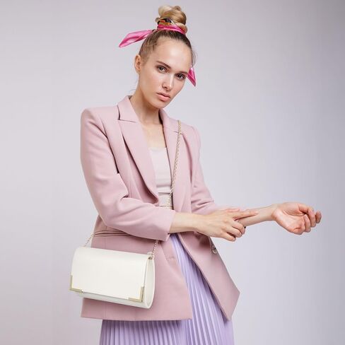 حقيبة كلاتش للسيدات للسهرة، حقيبة يد أنيقة لحفلات الزفاف الرسمية وحفلات الزفاف in Kuwait