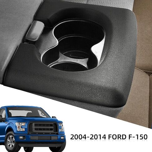 وسادة بديلة لحامل الأكواب في وحدة التحكم المركزية باللون الأسود متوافقة مع Ford F150 2004-2014 وسادة حامل الأكواب في وحدة التحكم المركزية in Kuwait