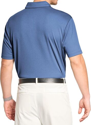 FitsT4 الرياضة رجالي جولف قمصان بولو قصيرة الأكمام الرطوبة فتل أنيق بياقة أكتيفيوير أداء قمصان بولو غير رسمية in Kuwait