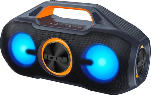 ION Audio AquaSport Max - Water-Resistant Bluetooth Stereo Speaker with Lights (Renewed) in Saudi Arabia