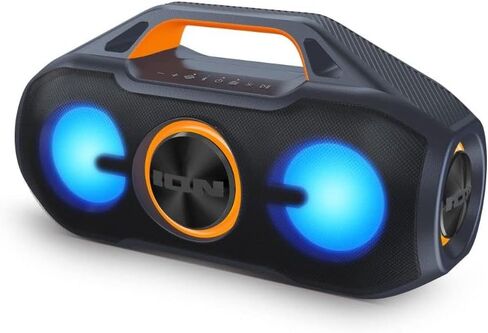 ION Audio AquaSport Max - Water-Resistant Bluetooth Stereo Speaker with Lights (Renewed) in Saudi Arabia