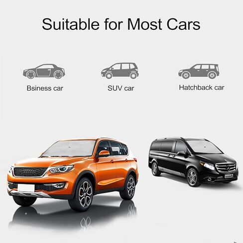Car Sunshade Windshield Umbrella Sun Shade Cover Vehicle Sun Protector UV Rays and Heat Reflector Foldable Keep Car Cool (1 Pcs) in Saudi Arabia