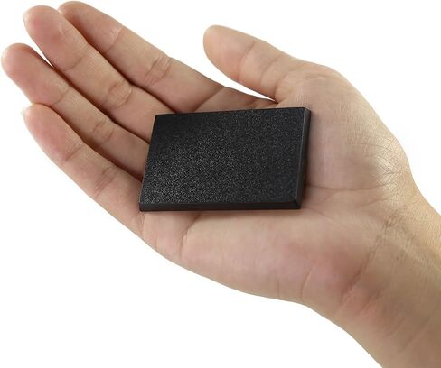 Evemodel Rectangle Model Bases Black Plastic for Wargames Table Top (25 * 50mm-40pcs) in Saudi Arabia