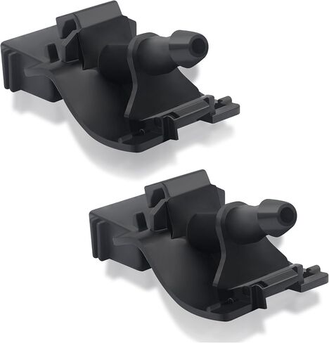 قطعتان من فوهة غسالة الزجاج الأمامي للسيارة متوافقة مع Toyota Scion Lexus - OEM#85381-12300 فوهات ممسحة الزجاج الأمامي البديلة للسيارات - فوهة رش الزجاج الأمامي العملية in Saudi Arabia