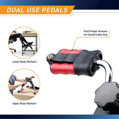 دورة تمرين الساق والذراع بدواسة صغيرة تحت المكتب من مارسي مع تمارين الساق للعلاج الطبيعي بمقاومة مغناطيسية قابلة للتعديل in Kuwait