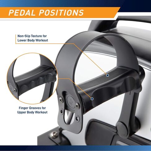 Marcy Under Desk Mini Pedal Leg and Arm Exercise Cycle with Adjustable Magnetic Resistance Physical Therapy Leg Exercisers in Saudi Arabia