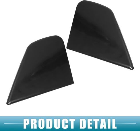 الجبهة اليسرى اليمنى الباب مرآة الزاوية واقيات الطين غطاء مثلث لهوندا صالح 2009-2013 البلاستيك الأسود 1 زوج in Kuwait