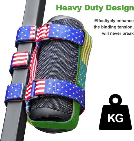 10L0L Golf Cart Portable Speaker Mount with Adjustable Strap, Outdoor Bluetooth Wireless Speaker Holder in Saudi Arabia