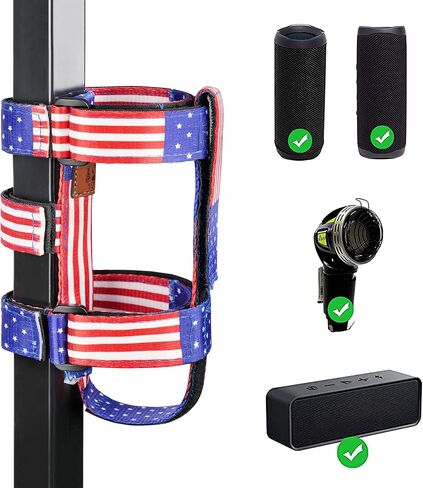 10L0L Golf Cart Portable Speaker Mount with Adjustable Strap, Outdoor Bluetooth Wireless Speaker Holder in Saudi Arabia