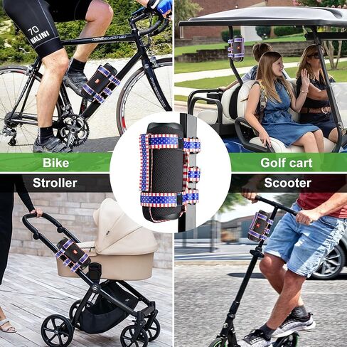 10L0L Golf Cart Portable Speaker Mount with Adjustable Strap, Outdoor Bluetooth Wireless Speaker Holder in Saudi Arabia