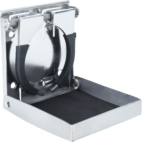 NovelBee 4pcs Stainless Steel Adjustable Folding Drink Holders Cup Holders for Marine Boat Caravan Car in Saudi Arabia
