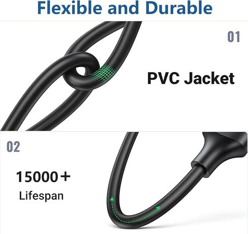 Lightning to HDMI Adapter Cable for iPhone,[Apple MFi Certified] 1080P HDTV Cable Adapter Digital AV Sync Screen Connector Compatible with iPhone/iPad/iPod on HD TV Monitor Projector - 6.6 Feet/2M in Kuwait