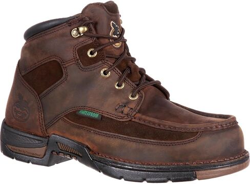 Georgia Boot Men's 6" Moc-Toe Athens G7403 MNS 6" Gwp Wrk Bt in Saudi Arabia