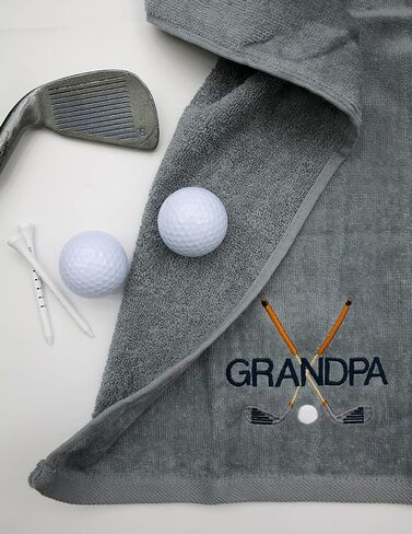 Mulligan | Funny Golf Towel for Men or Woman Golfer Gifts - Embroidered Tri-fold Golf Towel for Golf Bags, Golf Accessories, Novelty | Birdie in Saudi Arabia