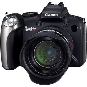 Canon PowerShot SX20IS Digital Camera - 12.1 Megapixel, 20x Optical Zoom, 2.5-Inch LCD Screen, HD Video Recording, Image Stabilization (Renewed)