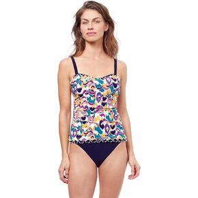 Profile by Gottex Women's Standard Echo D-Cup Tankini