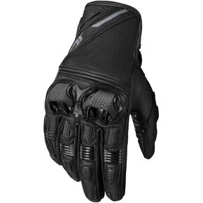 ILM Motorcycle Leather Gloves Breathable Riding Motocross Dirt Bike Gloves with Touchscreen Men Women Model GL3