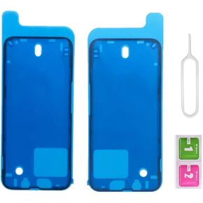 2Pack OEM Original Adhesive Waterproof Tape Stickers Glue for LCD Display iPhone 13 Mini 13 Pro Max Front Housing Frame Sticker Tape Strips Screen Pre-Cut Seal Adhesive (iPhone 13)