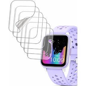 Soft Screen Protector Compatible with Butele H69 0.96 inches smart Watch for Kids, 6 Pieces, Full coverage, Bubble Self-healing