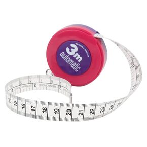 3m/120" Tape Measure Body Measuring Tape for Body Cloth Tape Measure for Sewing Fabric Tailors High Accuracy Waterproof Leather Sewing Tape Measure Retractable Clothes Measuring Tape