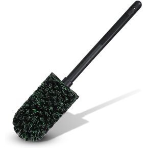 Multi-Use Wheel Cleaner Scrub Brush – Medium Strength Bristles, and 360 Degree Covered Cleaning Brush Head for Wheel Brush and Tire Brush - Grip Clean