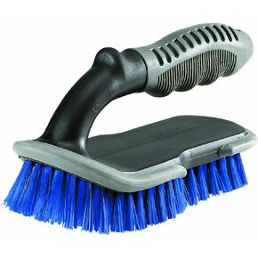 Shurhold 272 Scrub Brush with Soft, Comfort Handle with Finger Grips and a Safety Bumper