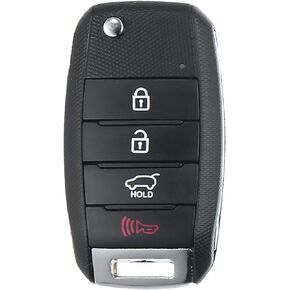 X AUTOHAUX 4 Button Car Keyless Entry Remote Control Key Fob Proximity Smart Fob OSLOKA-875T NO. 95430-B2100(PSD) for Kia Soul 2014-2019 433MHz 60 Chip