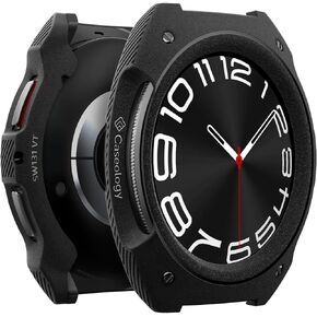 Caseology Vault Compatible with Samsung Galaxy Watch 6 Classic Case 43mm (2023) - Matte Black