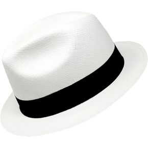 Gamboa Original Panama Hat for Men and Women Borsalino Straw Summer Beach Sun Hat Protection UV UPF50+