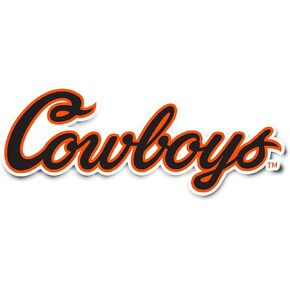Desert Cactus Oklahoma State University Cowboys Vinyl Decal Laptop Water Bottle Car Scrapbook Sticker (IND 40)