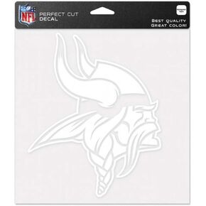 Wincraft NFL Minnesota Vikings WCR25666013 Perfect Cut Decals, 8" x 8"