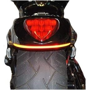 New Rage Cycles Rear LED Turn Signals Compatible with Suzuki M109R - Amber/Red