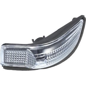 uxcell Left Rearview Mirror Turn Signal Lamp Housing for Toyota Yaris 11-19 No.817410D020