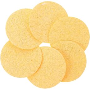 VILLCASE 12pcs Hermit Crab Sponges, Pet Crab Sea Sponges, Water Dish Sea Sponge Provide Nutrients Crab Sponges for Pet Hermit Crab Tank Humidity Supplies
