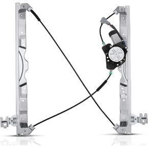 A-Premium Power Window Regulator with Motor Compatible with Infiniti QX56 2004-2010 & Nissan Armada, Pathfinder Armada LE/SE, Titan, Front Right Passenger Side, Replace for 807207S000, 80720ZT00A