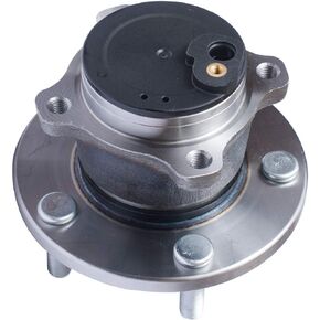 512347 Rear Wheel Bearing and Hub Assembly Compatible with 2004-2013 Ma-zda 3, 2006-2015 Ma-zda 5 [for FWD Models, 5 Lug W/ABS]