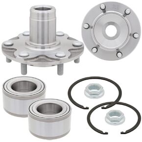 [2-Pack] 930-417K - Front Wheel Hub Bearing Assembly Compatible with [4WD ONLY] 1996-2002 Toyota 4Runner, 2001-2007 Toyota Sequoia, 1995-2004 Toyota Tacoma, 2000-2006 Toyota Tundra