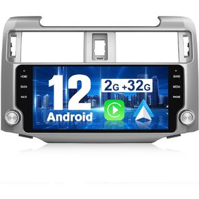 Car Radio Stereo Android 12 for Toyota 4runner 2010-2019 Head Unit with Android Auto CarPlay